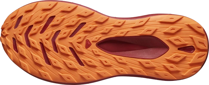 Salomon Glide Max TR bitter chocolate/red dahlia/shocking orange (Herren)