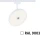 Paulmann URail Hildor Schienensystem LED-Spot 3000k signalweiß, 1 Stück (94895)