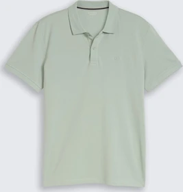 Tom Tailor Piqué Poloshirt kurzarm soft greyish green (Herren)