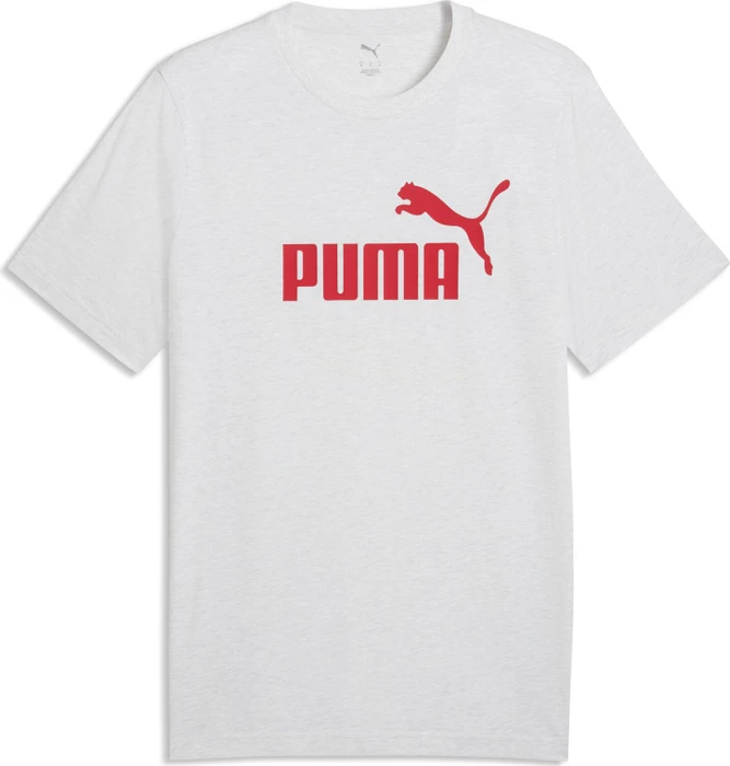 Puma Essentials 2 Colour No. 1 Logo T-Shirt kurzarm white glow heather (Herren)