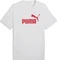 Puma Essentials 2 Colour No. 1 Logo T-Shirt kurzarm white glow heather (Herren) Vorschaubild