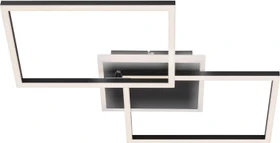Briloner Frame LED Deckenleuchte 40W 50cm schwarz
