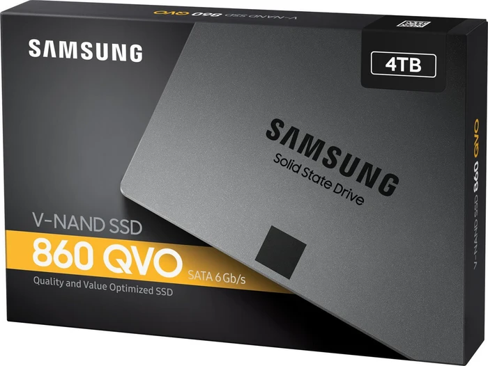 Samsung SSD 860 QVO 4TB, 2.5" / SATA 6Gb/s