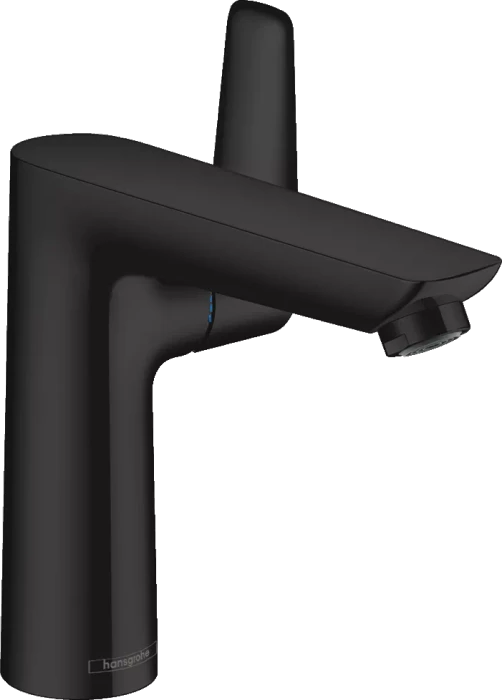Hansgrohe Talis E 150 mit Zugstangen-Ablaufgarnitur mattschwarz