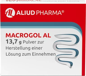 Aliud Macrogol AL, 13.7g Pulver Portionsbeutel, 10 Stück