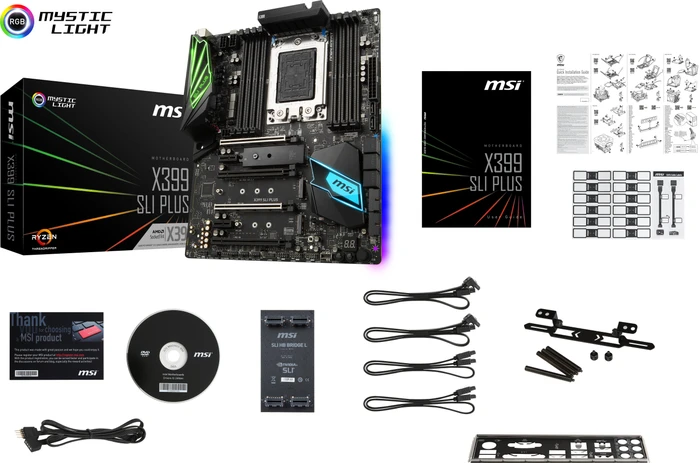 MSI X399 SLI Plus (AMD TR4)
