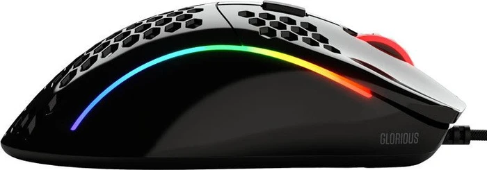 Glorious Model D schwarz glänzend, USB
