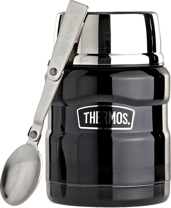 Thermos Vacuum Insulated Stainless King Isolierflasche 700ml blau