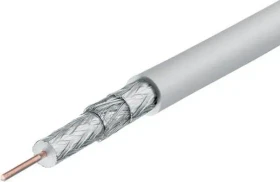 Triax KOKA 110 A+, 100m Spule, Koaxialkabel weiß