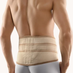 Bort Medical StabiloBasic Rückenbandage mit Pelotte Größe 7 beige, 1 Stück