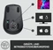 Logitech MX Anywhere 3 Graphite, schwarz, USB/Bluetooth Vorschaubild
