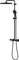 Grohe Vitalio Comfort 250 Duschsystem mit Thermostat matt black Vorschaubild