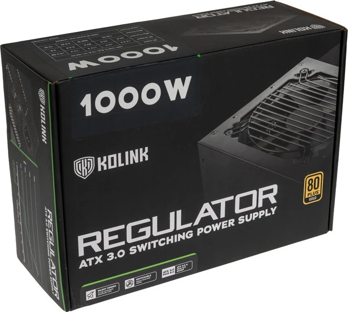 Kolink Regulator 80 PLUS Gold 1000W, ATX 3.0
