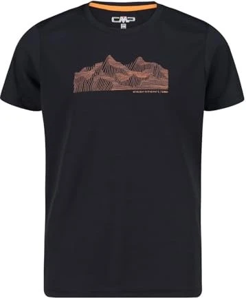 CMP Funktionsshirt kurzarm antracite/flame (Junior)