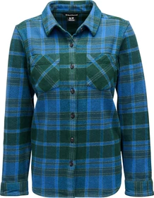 Black Diamond Project Heavy Flannel Hemd langarm deeps woods/midnight blue (Damen)