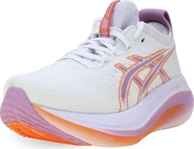 Asics Gel-Nimbus 27 white/light ube (Damen)