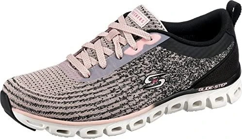 Skechers Glide-Step Sport Head Start black/light pink (Damen)