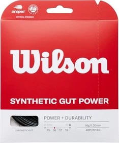 Wilson Synthetic Gut Power 16 schwarz, 12m