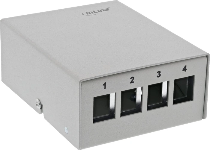InLine RJ-45 Patchfeld-Dose Aufputz