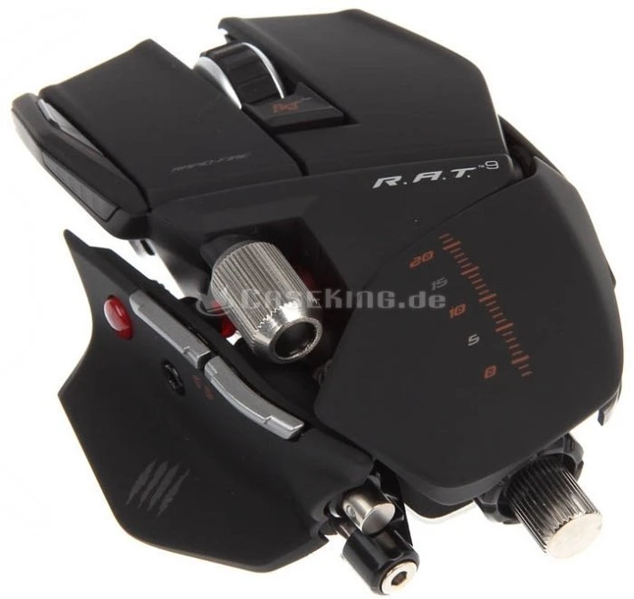 MadCatz Cyborg R.A.T. 9 Gaming Mouse schwarz matt, Bluetooth