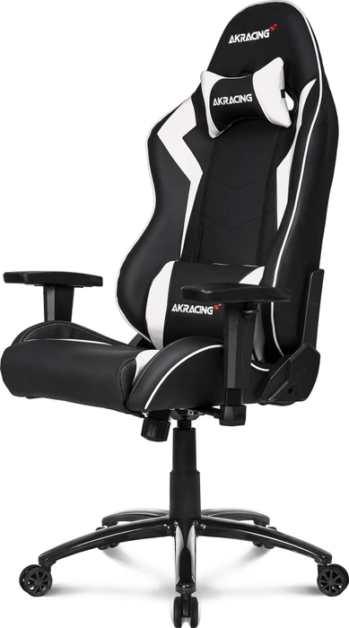 AKRacing Octane Gamingstuhl, schwarz/weiß