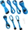 CableMod C-Series Pro ModMesh 12VHPWR Cable Kit for Corsair RM (Black Label), hellblau Vorschaubild
