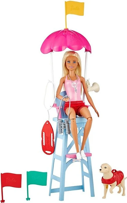 Mattel Barbie - Rettungsschwimmerin-Spielset