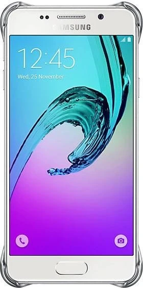 Samsung Clear Cover für Galaxy A3 (2016) silber