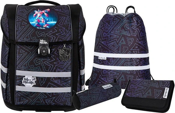 McNeill Perfecto Tron Schultaschen-Set, 5-tlg.