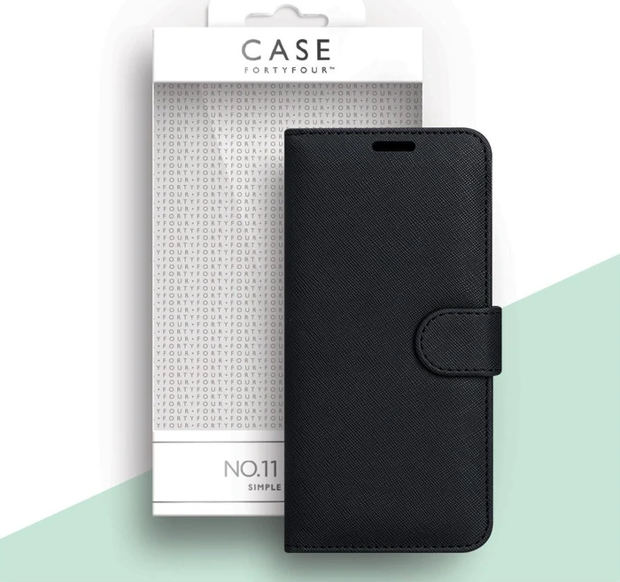 Case FortyFour No.11 für Apple iPhone 12 Pro Max schwarz