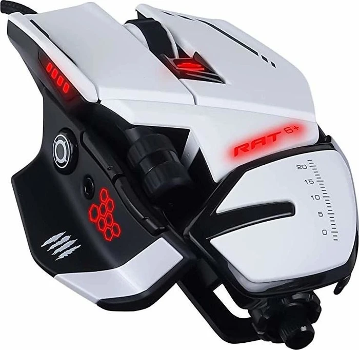 MadCatz R.A.T. 6+, weiß, USB