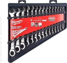 Milwaukee Max Bite Schraubenschlüsselsatz, 7-tlg.