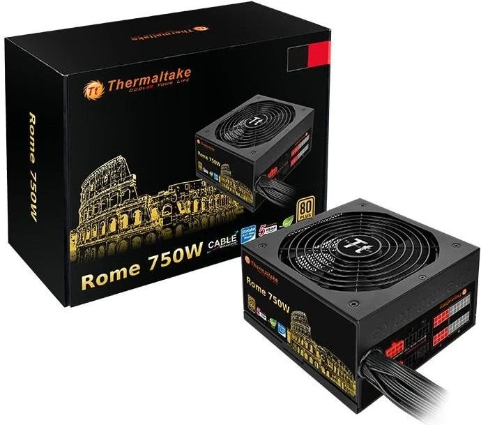 Thermaltake European Gold Rome 750W, ATX 2.3
