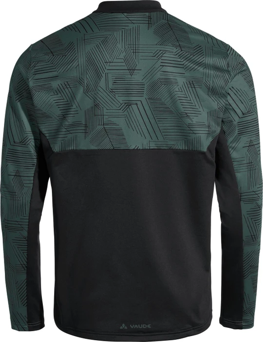 Vaude Virt QZip Trikot langarm dusty forest (Herren)