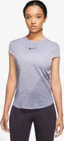 Nike Dri-FIT Run Division Laufshirt kurzarm oxygen purple/indigo haze (Damen)