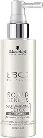 Schwarzkopf BC Bonacure Scalp Genesis Self-Warming Detox Prep-Treatment, 100ml