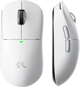 Mchose A5 V3 Ultralight 8K Wireless Gaming Mouse, weiß, USB/Bluetooth (MC-A5V3-2)