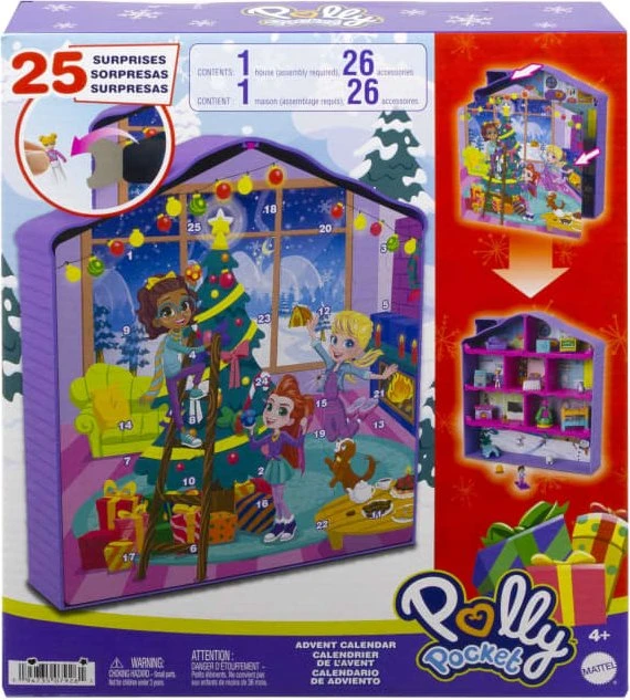 Mattel Polly Pocket Adventskalender 2022