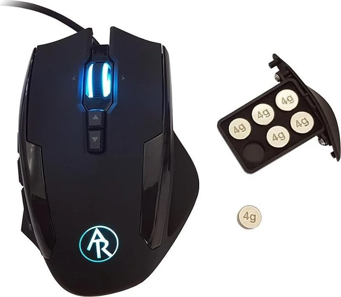 LC-Power All Royals AR-M1 Gaming Maus, schwarz, USB
