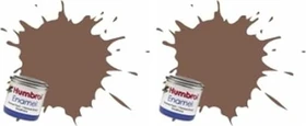 Humbrol Enamel Paint 186 brown matt, 14ml