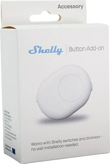 Shelly Button Add-on weiß