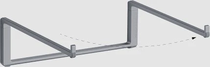 Rain Design mBar pro, faltbarer Notebook-Stand, Space Gray
