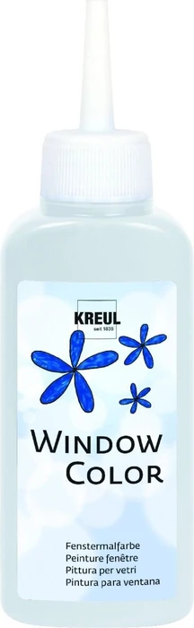 Kreul Window Color Glasmalfarbe, kristallklar, 80ml
