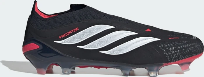 adidas Predator Elite Laceless FG core black/cloud white/lucid red
