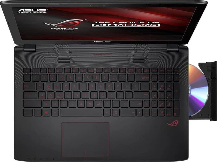 ASUS ROG GL552VW-CN277T, schwarz, Core i7-6700HQ, 8GB RAM, 256GB SSD, 2TB HDD, GeForce GTX 960M, DE