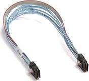 Supermicro mini SAS x4 [SFF-8087] Kabel, 0.75m (CBL-0281L-01)