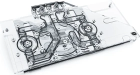 Alphacool Eisblock Aurora Acryl GPX-A AMD Radeon RX 6800/6800XT/6900XT Red Devil mit Backplate