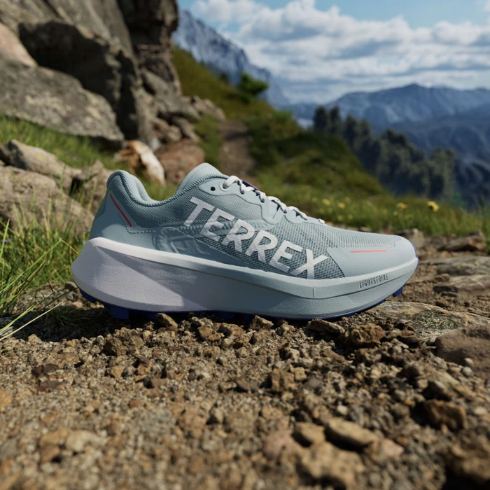 adidas Terrex Agravic 3 magic grey/cloud white/semi lucid blue (Herren)