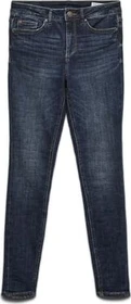 Vero Moda Flash Mid Rise Skinny Jeans dark blue denim (Damen)
