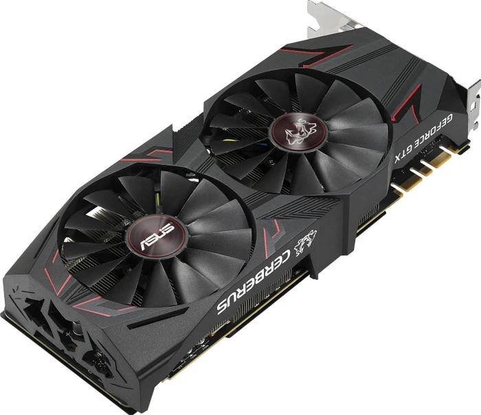 ASUS Cerberus GeForce GTX 1070 Ti Advanced, CERBERUS-GTX1070TI-A8G, 8GB GDDR5, DVI, 2x HDMI, 2x DP